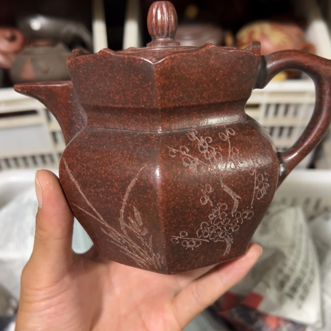老厂紫砂壶一件！