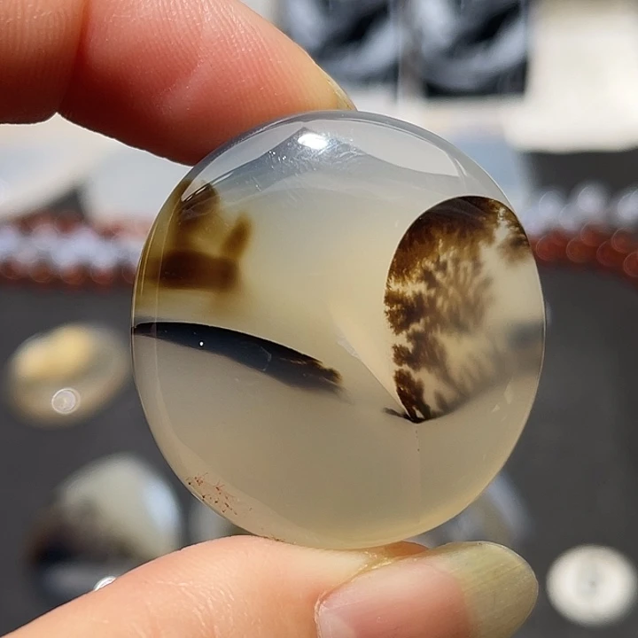 玛瑙/玉髓未镶嵌吊坠(不含链)