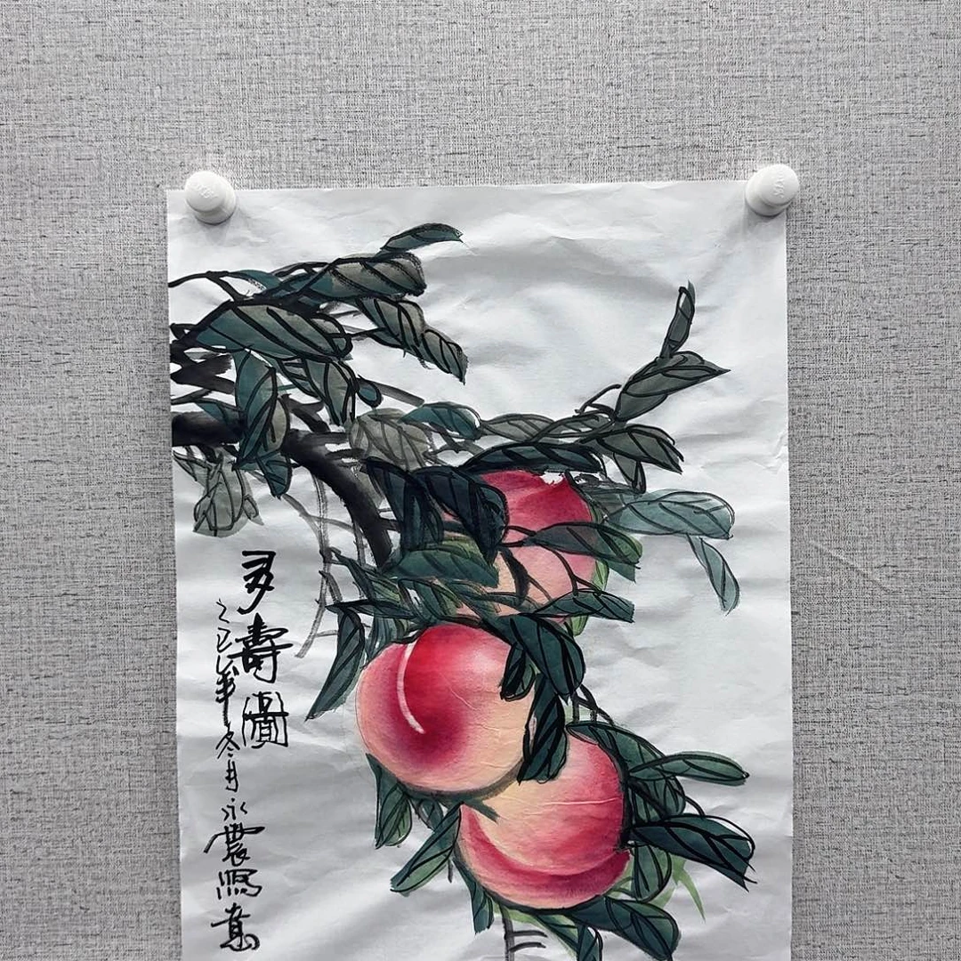 国画国画亲笔手绘