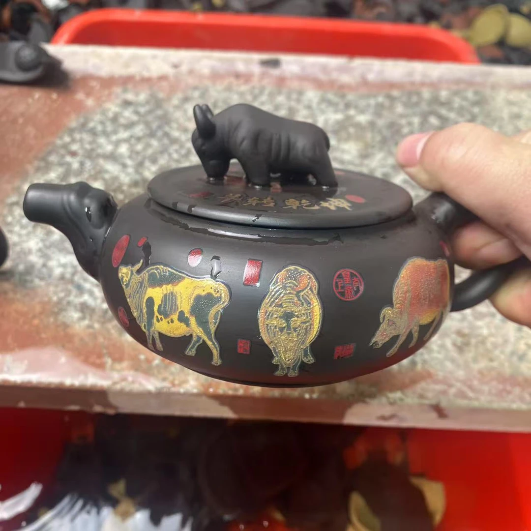《闪购链接》牛转乾坤紫砂壶