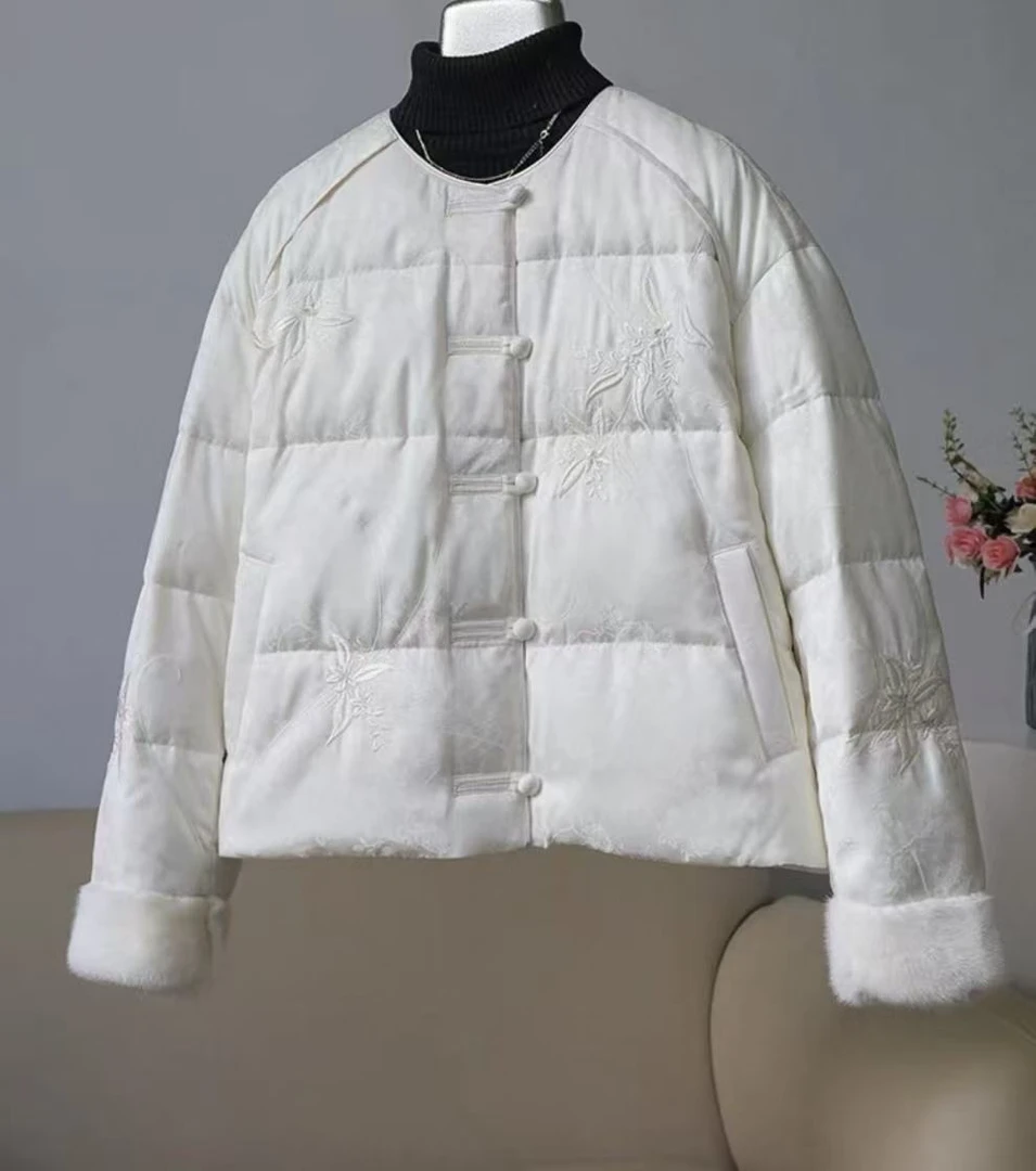 【加棉】香影--新中式加棉设计师高定轻奢宽松休闲复古圆领国潮