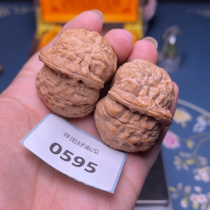 文玩核桃把件南瓜墩43.0595