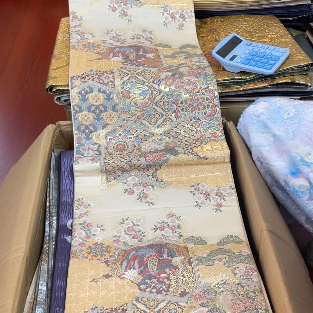 刺绣唐锦西阵织正绢面料