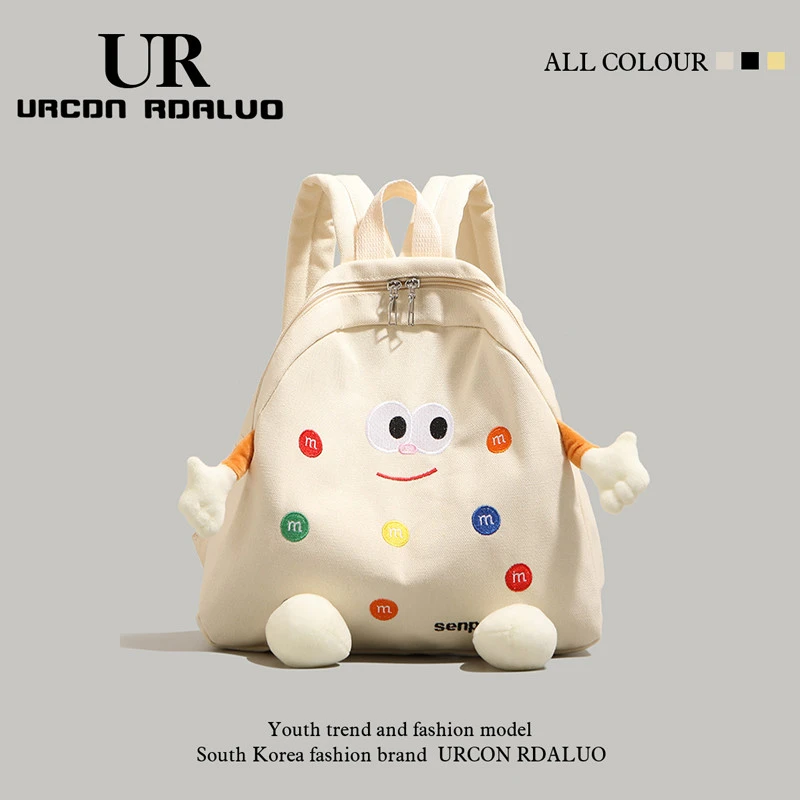 URB可爱曲奇饼干双肩包可爱2025秋冬新款儿童幼儿园书包女生小学