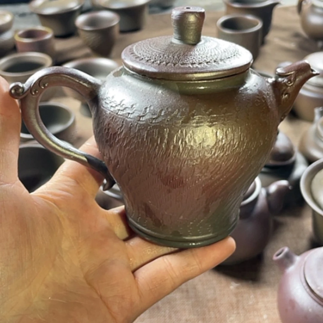 【闪购商品】风***哥柴烧茶壶260毫升左右福利