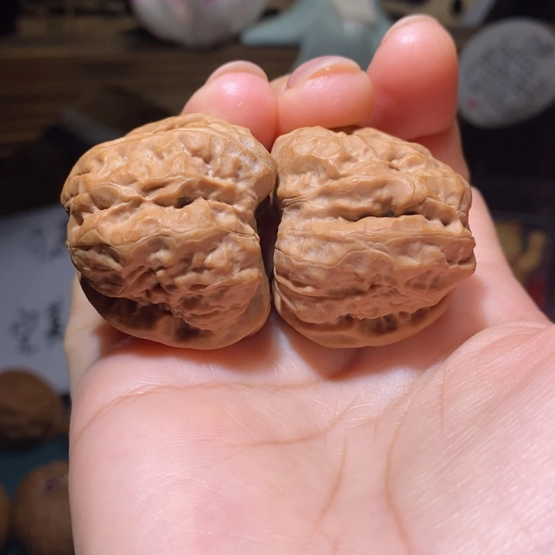 文玩核桃吊坠38蛙蛙有修