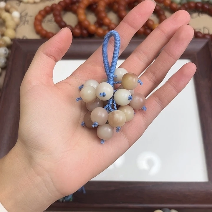 手串菩提根/象牙果卡13葡萄挂件