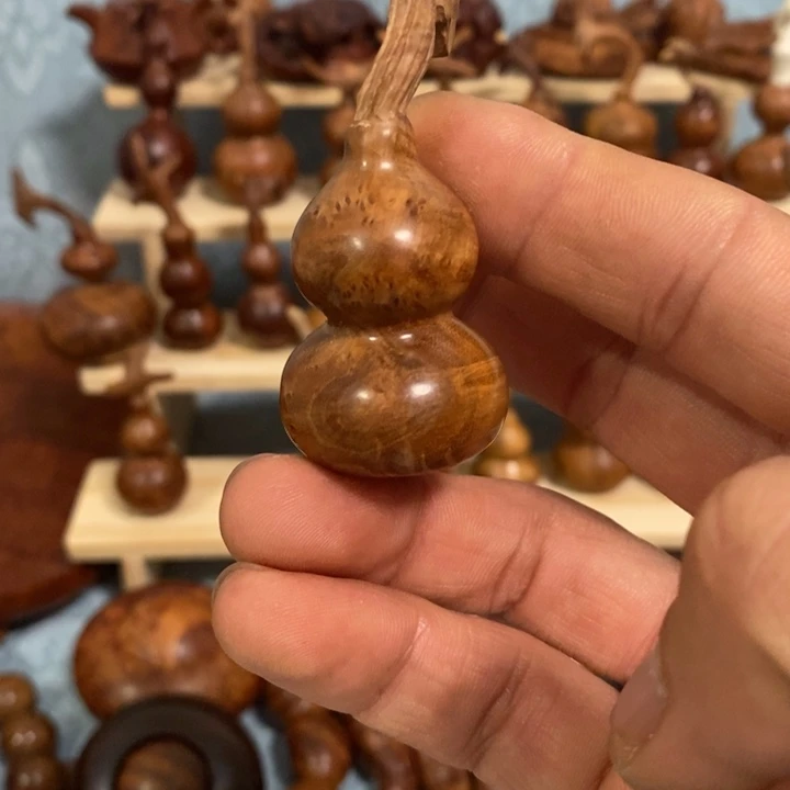 木残**风麻梨疙瘩手工雕刻葫芦