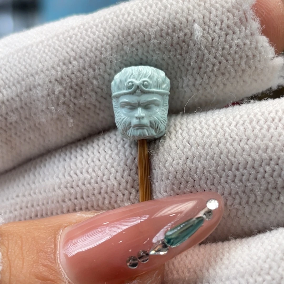 绿松石未镶嵌挂件