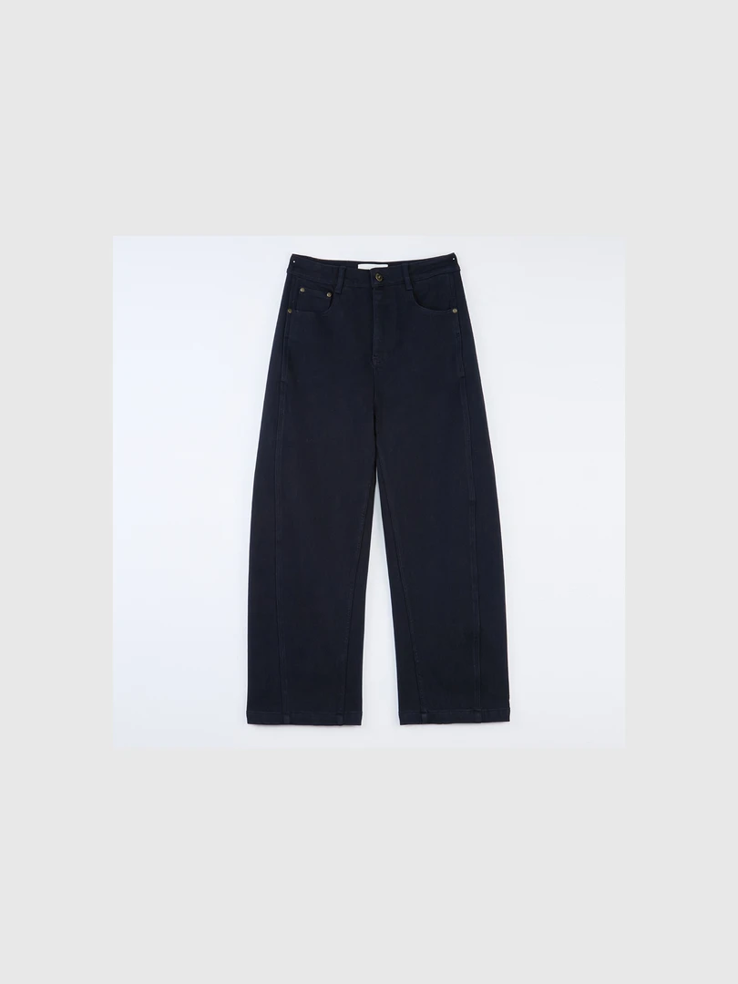 ANNENONO 设计师品牌 25秋冬新品显瘦松弛百搭阔腿牛仔裤SOLSOL