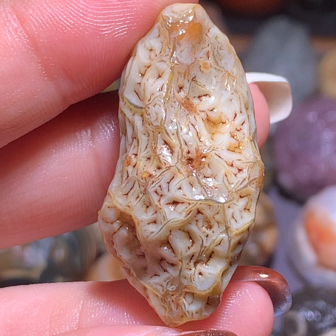 石材花脉棒棒吊坠。。。