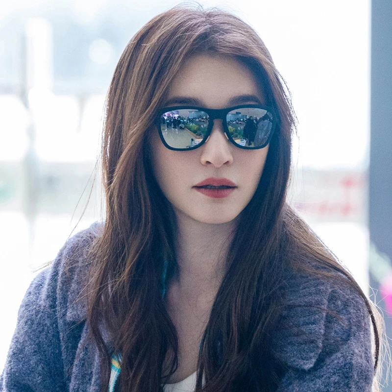 李小冉机场同款墨镜女时尚素颜百搭遮阳防紫外线太阳眼镜一路繁花