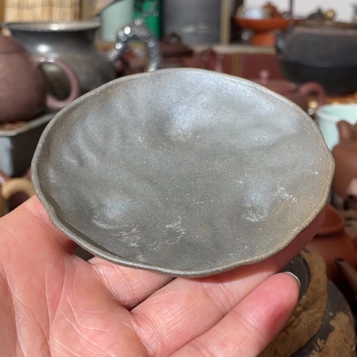 紫砂摆件手工紫砂壶承杯垫都可以用