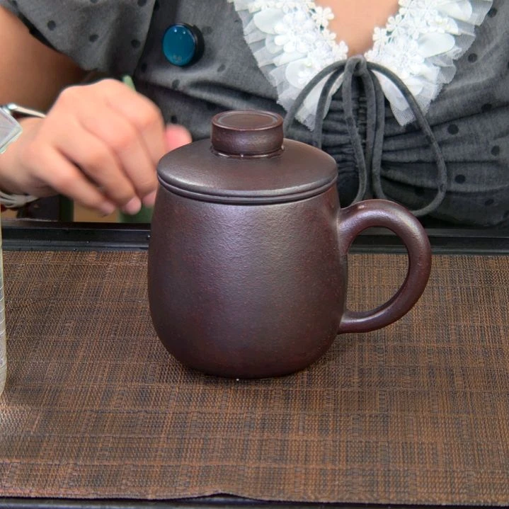 茶杯紫砂高货放漏