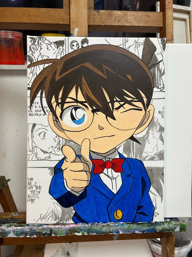 柯南动漫装饰画 x