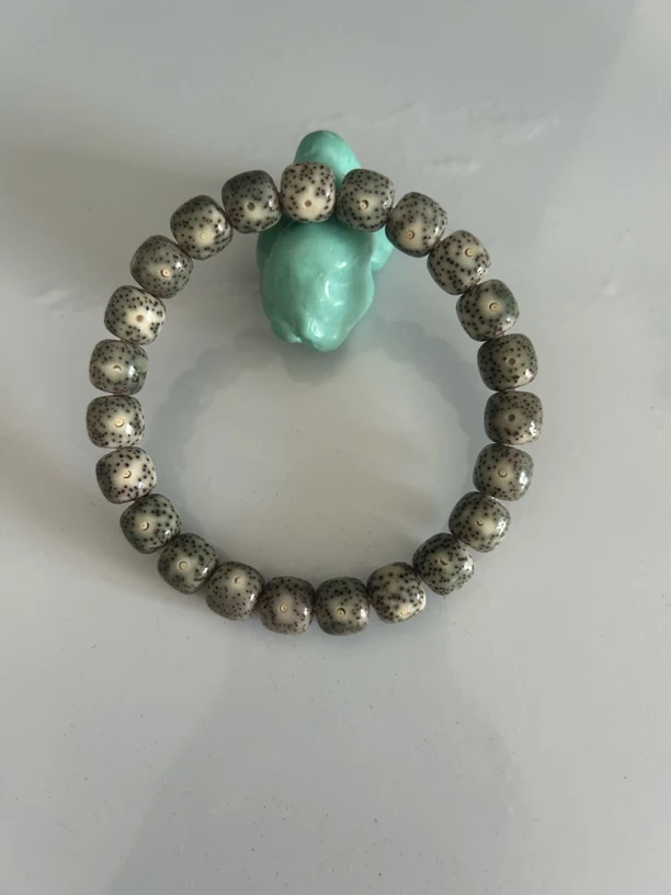 海南原生态石玉料星月菩提069