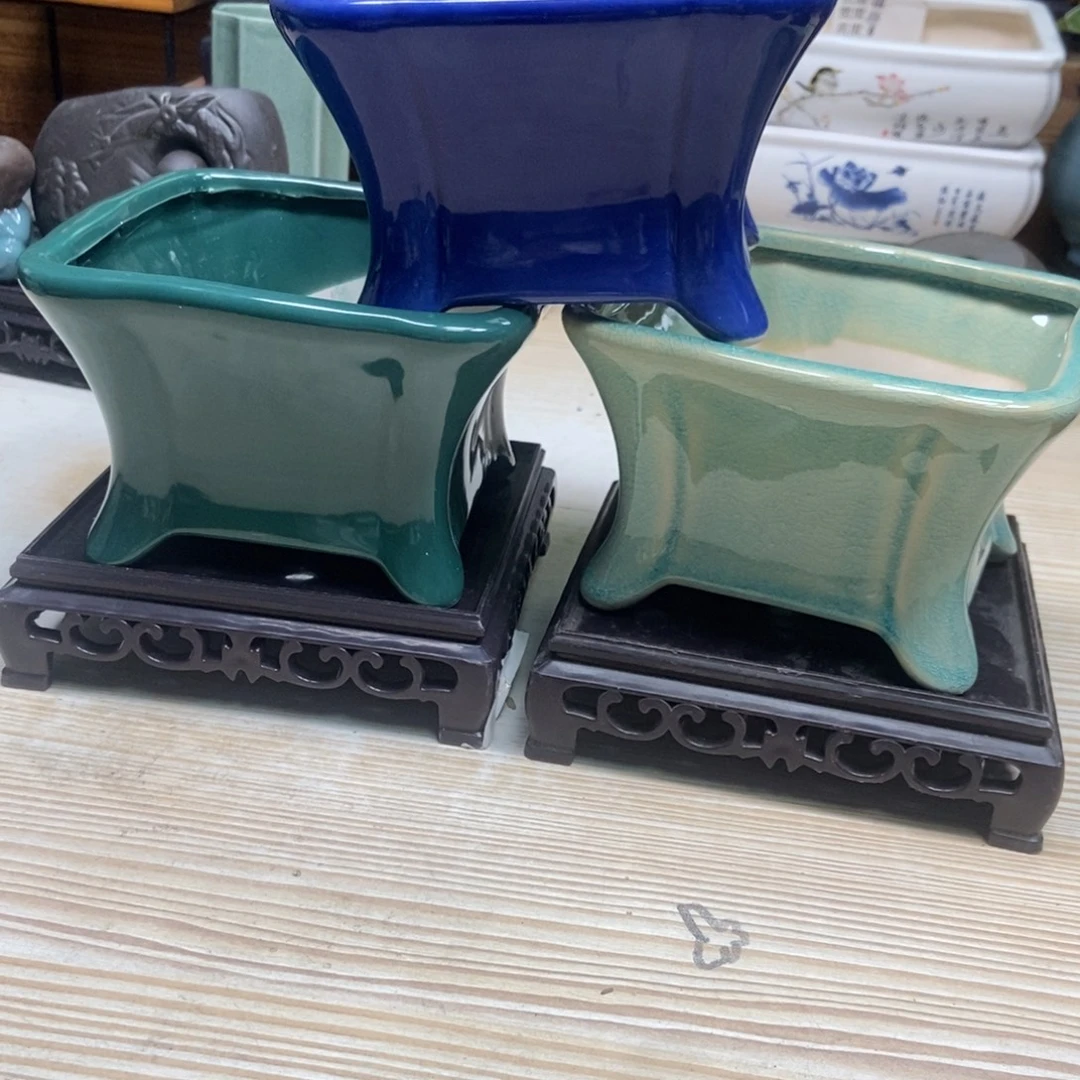 瓷片陶瓷花盆陶瓷艺术