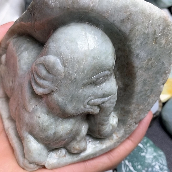 翡翠未镶嵌颈饰天然翡翠106