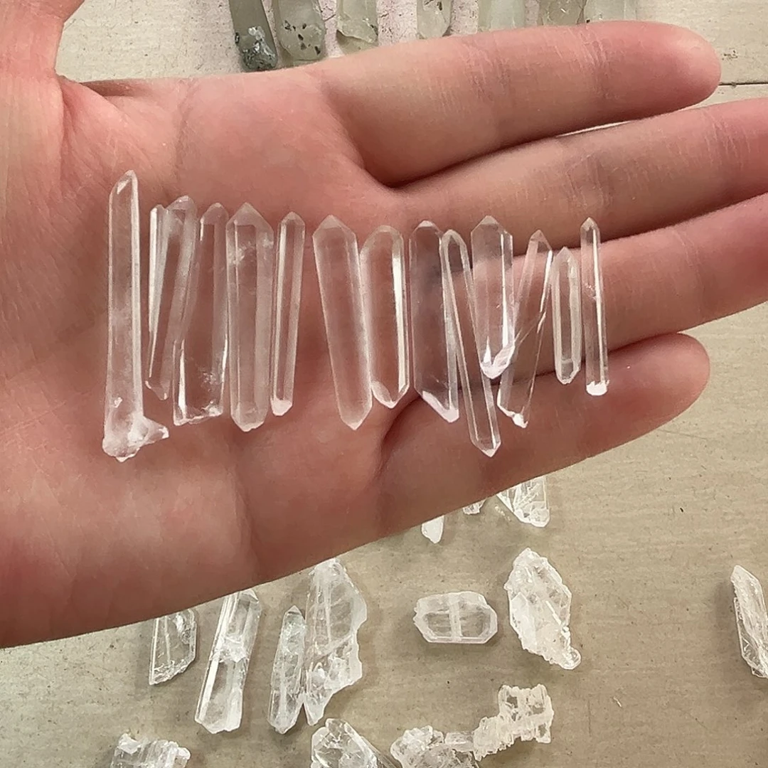 水晶珠宝半成品未镶嵌金口河利姆刀