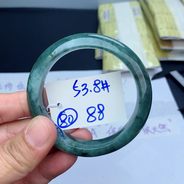 未镶嵌手镯翡翠80