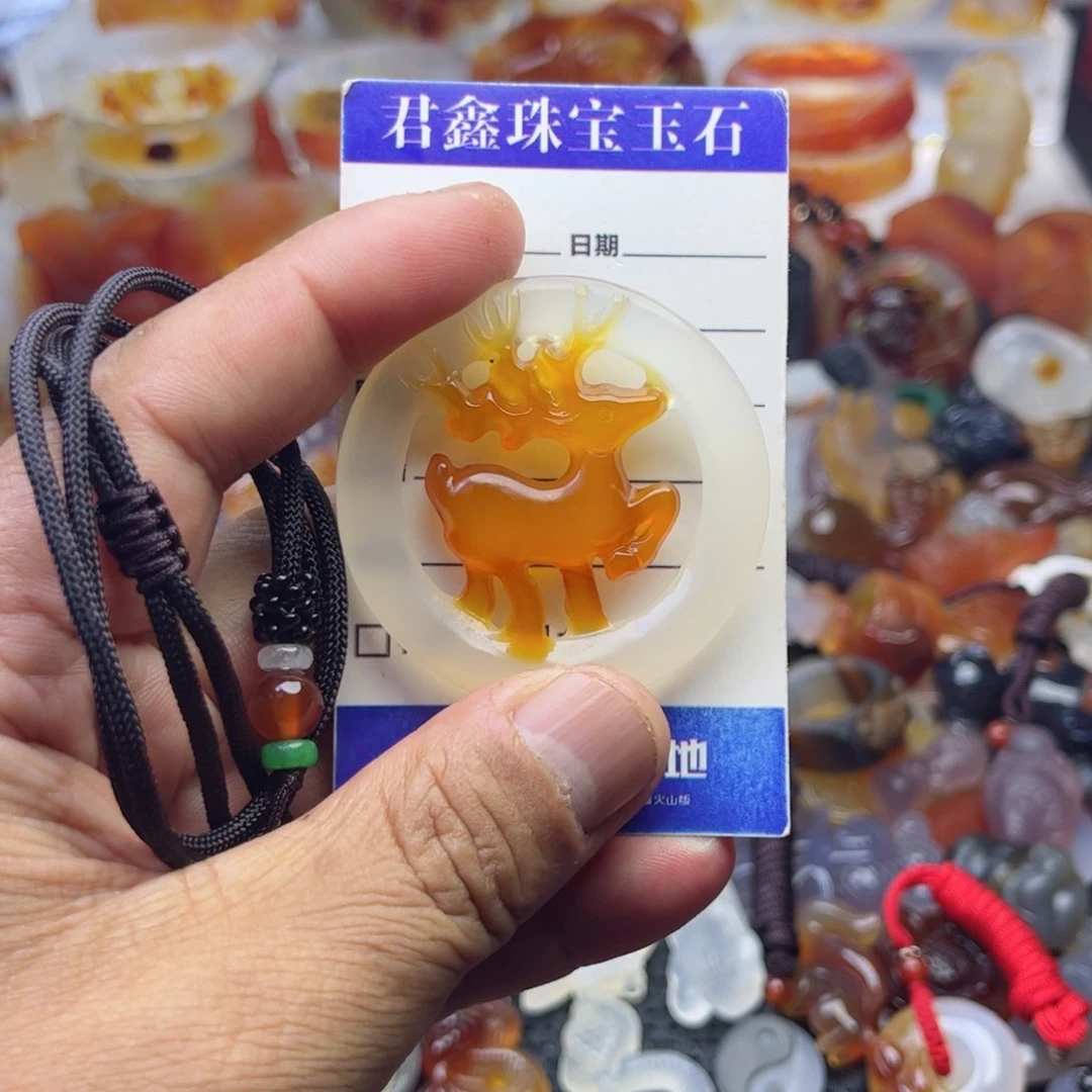 玛瑙/玉髓颈饰未镶嵌惠**缘