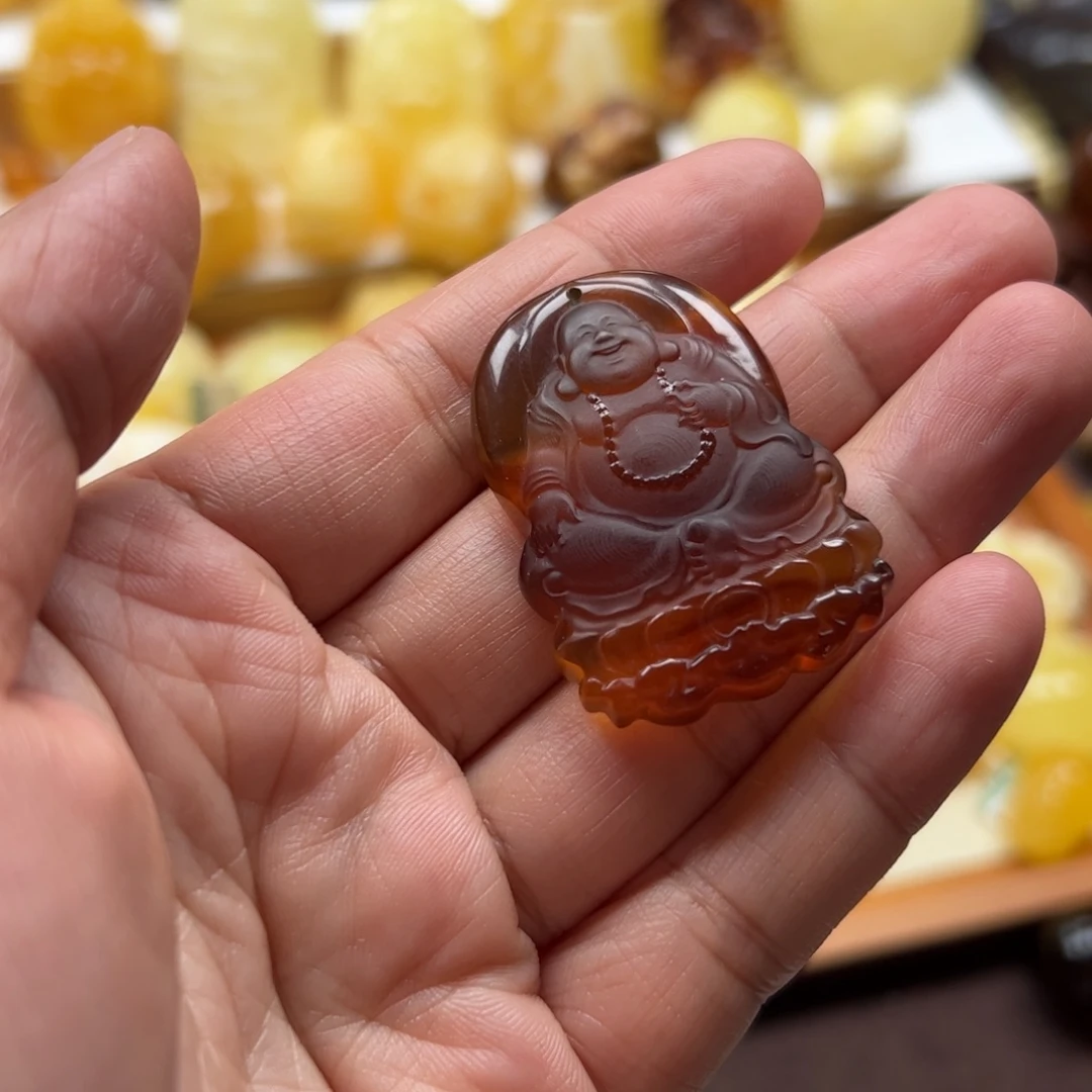 琥珀未镶嵌珠宝奇石