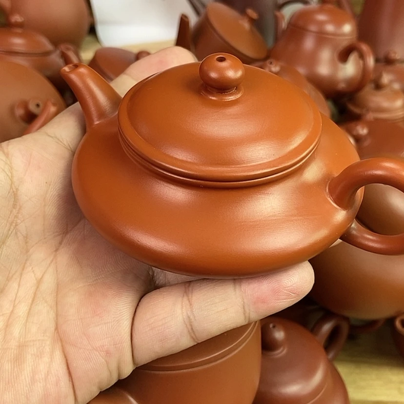 【闪购商品】茶壶朱泥110cc000000000000