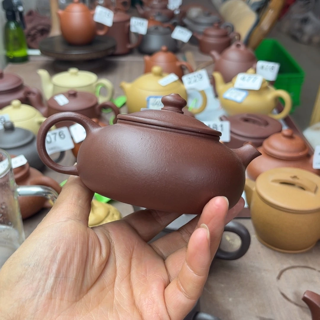 紫砂茶壶底槽清大瑕疵200cc