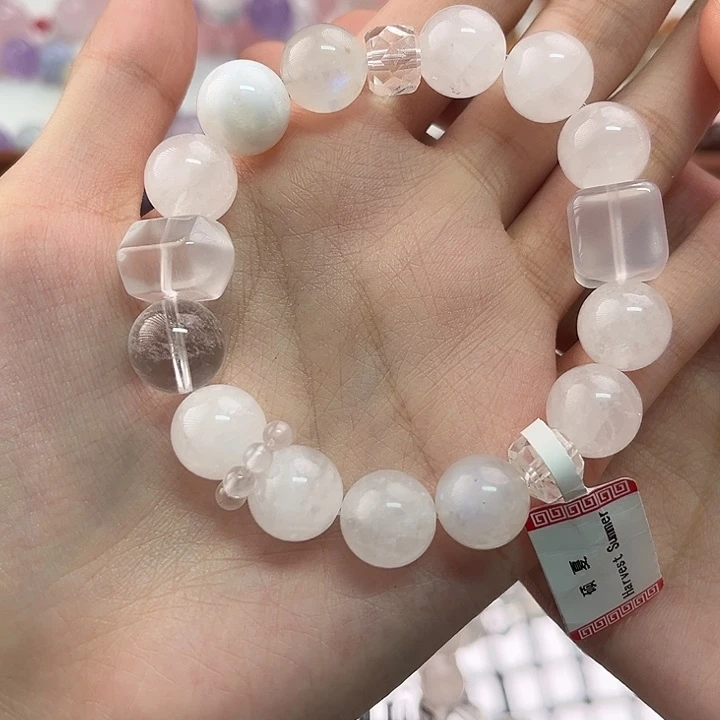 手链未镶嵌水晶白幽灵设计款