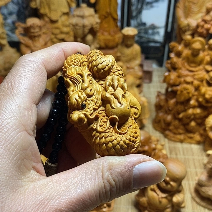 柏木（崖柏）手把件