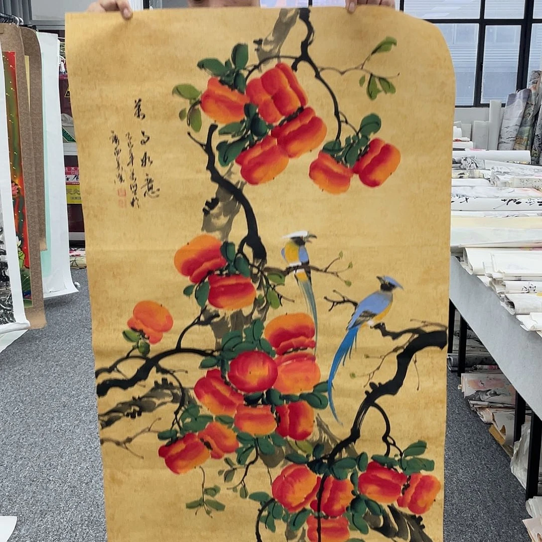 国画纯手绘字画宣纸