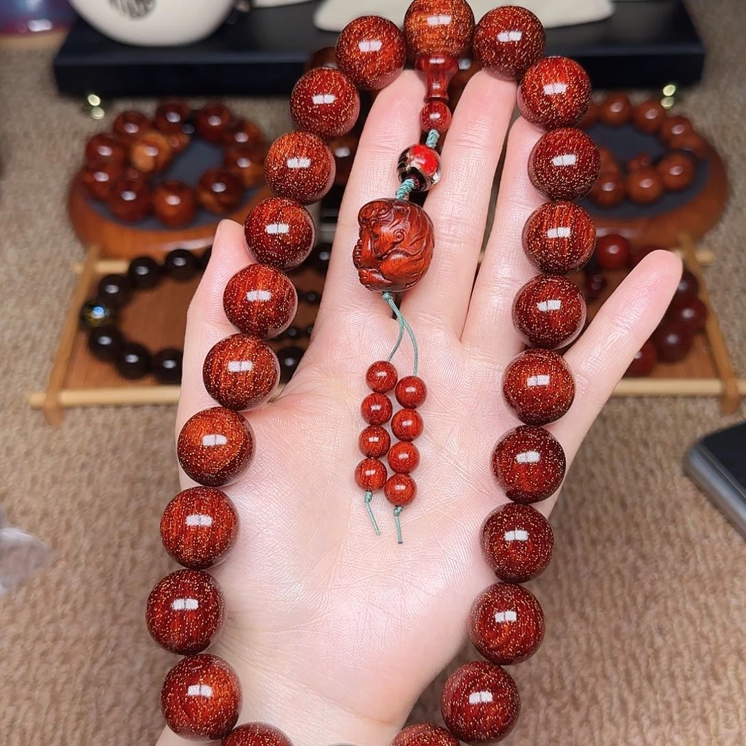 记***）檀香紫檀（小叶紫檀）想1.8红手