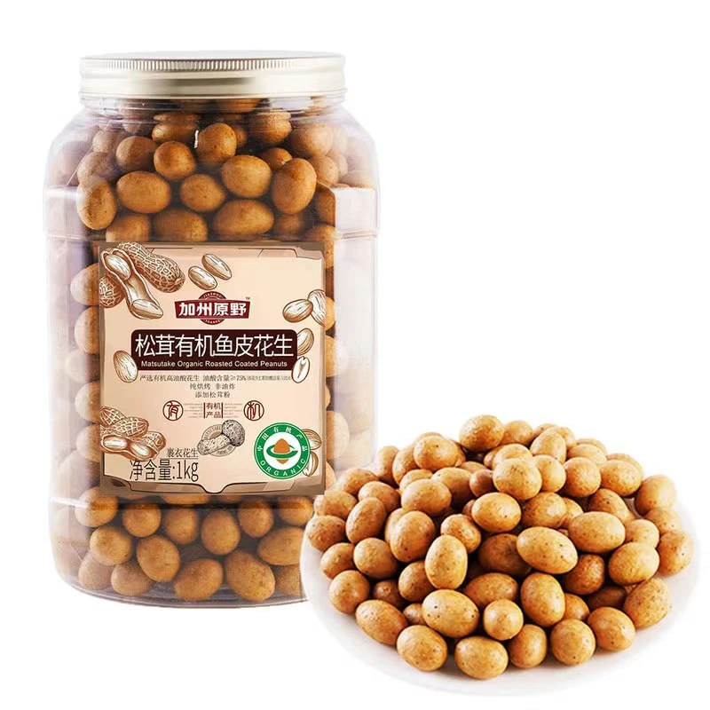 【会员商店】加州原野 松茸鱼皮花生1Kg