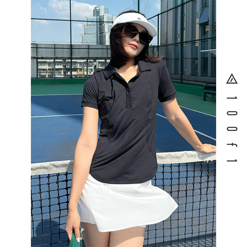 速干PoloT恤 高弹遮晒舒适无拘束更自在 正肩合身 立体显瘦F9985