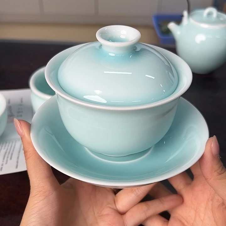 小米茶器龙泉云间青瓷