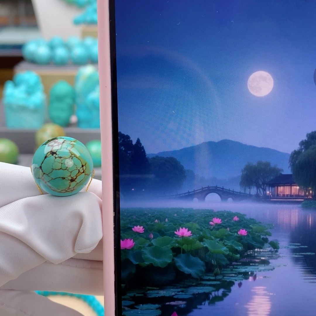 未镶嵌绿松石挂件