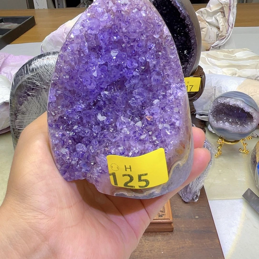 未镶嵌大型摆件（非配饰）紫晶