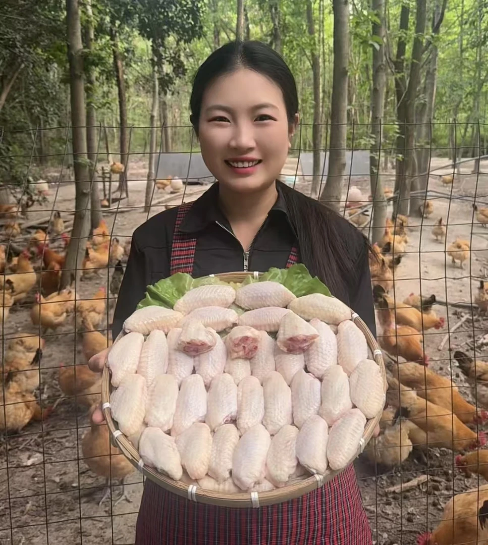 （表妹家鸡翅中5斤）40-50个顺丰冷链运输  包冰率不含冰