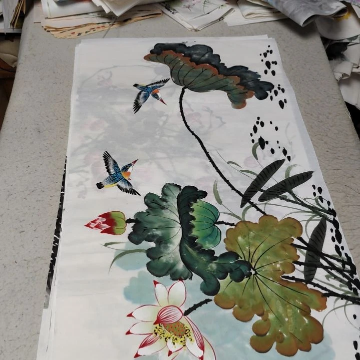 开***艺国画国画花鸟花鸟花鸟