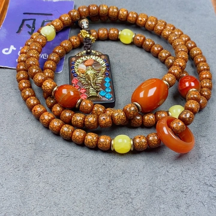 星月菩提吊坠冰****）星月菩提