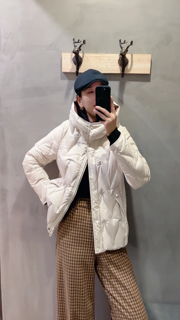 冬季极简风潮流时尚纯色宽松连帽