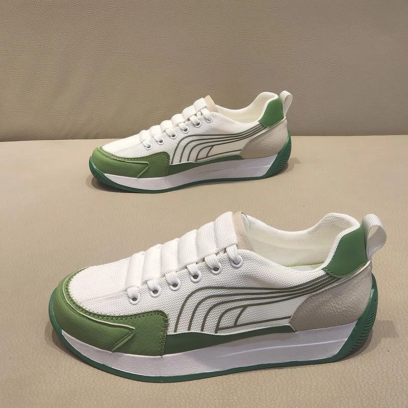 男鞋2025春夏季新款网面透气小白鞋轻质时尚韩版鞋潮流一脚蹬休闲