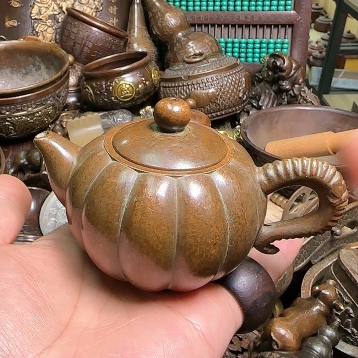 铜器办公室茶室摆件