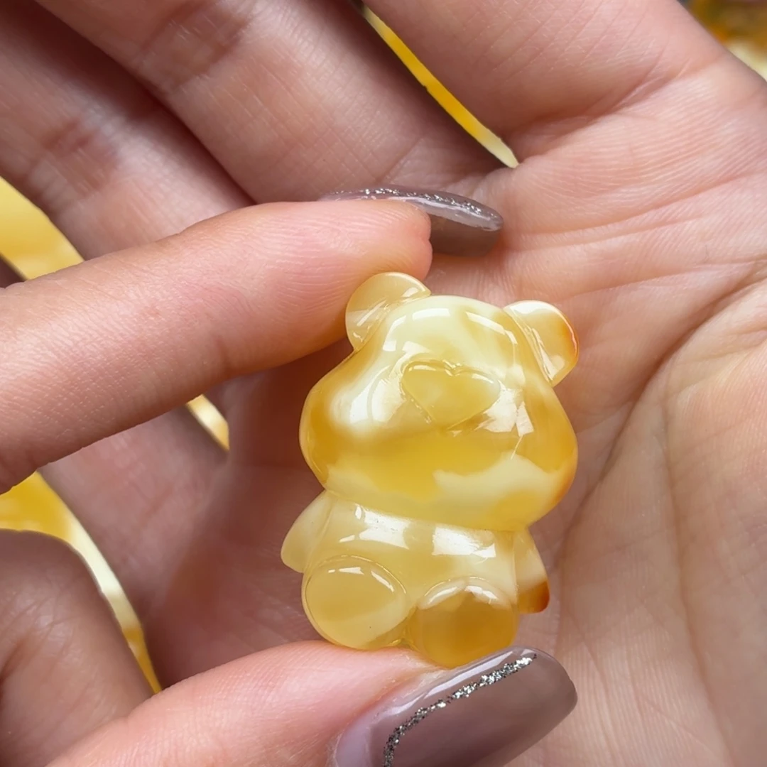 琥珀未镶嵌裸石蜜蜡