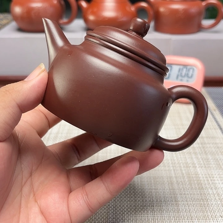 与***行紫砂茶壶宜兴原矿手工紫砂壶