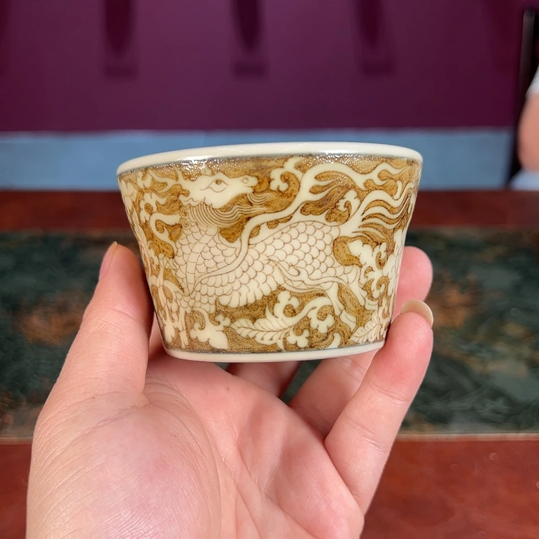 杯景德镇手绘陶瓷