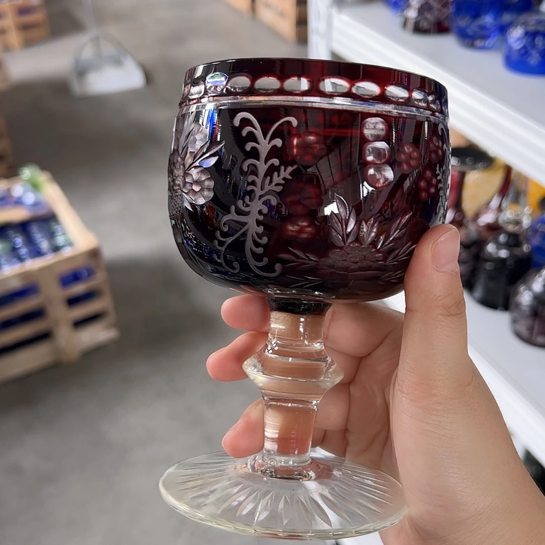 手柄款水晶玻璃如图一个