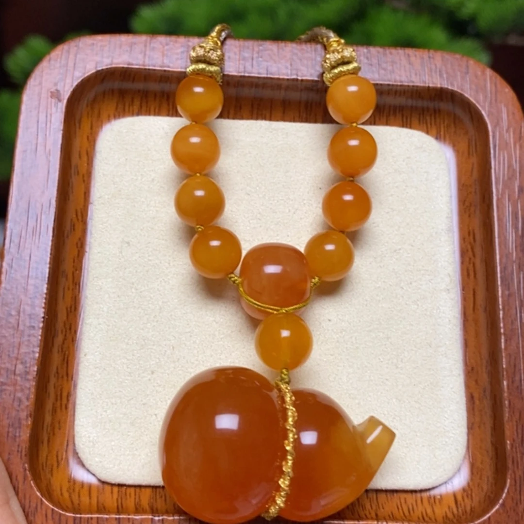 【闪购商品】蜜蜡颈饰未镶嵌项链