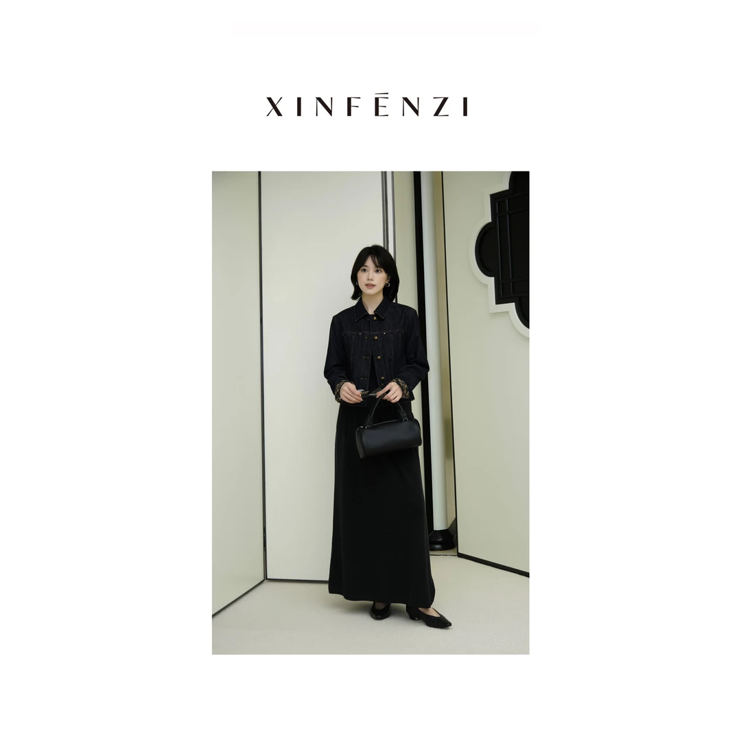 【回响】XINFENZI 经典复古原色丹宁牛仔外套 FJK36472
