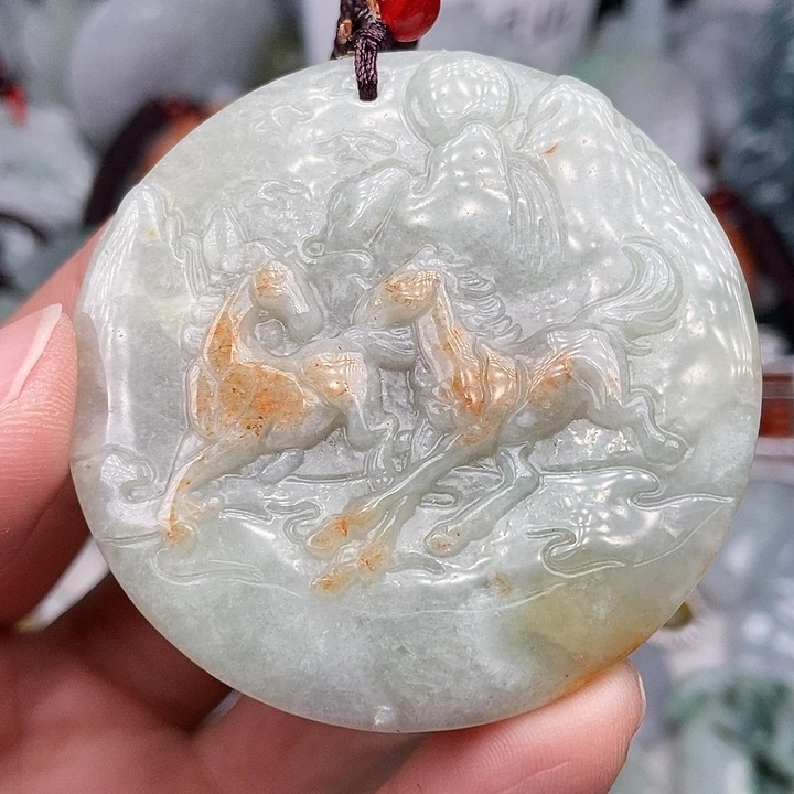 颈饰未镶嵌翡翠翡翠